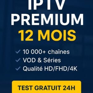 IPTV Premium Pack 12 mois